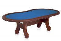 Стол для покера Калифорния сосна (, № 3, Сим_760 electric blue)
